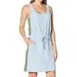 New! Laila Ali Sleeveless Traveler Dress- Blue